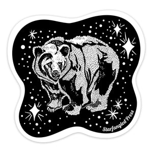 Cosmic Bear 3" Vinyl Sticker