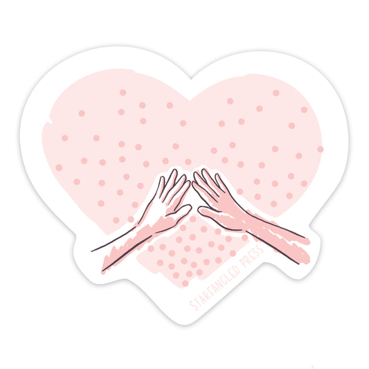 Touch Me Sticker