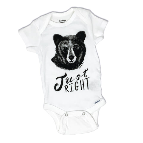 Baby Bear One-Piece Baby Bodysuit