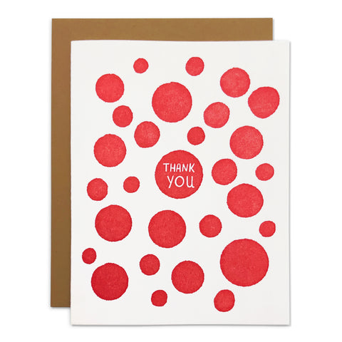 Thank You Dots Card