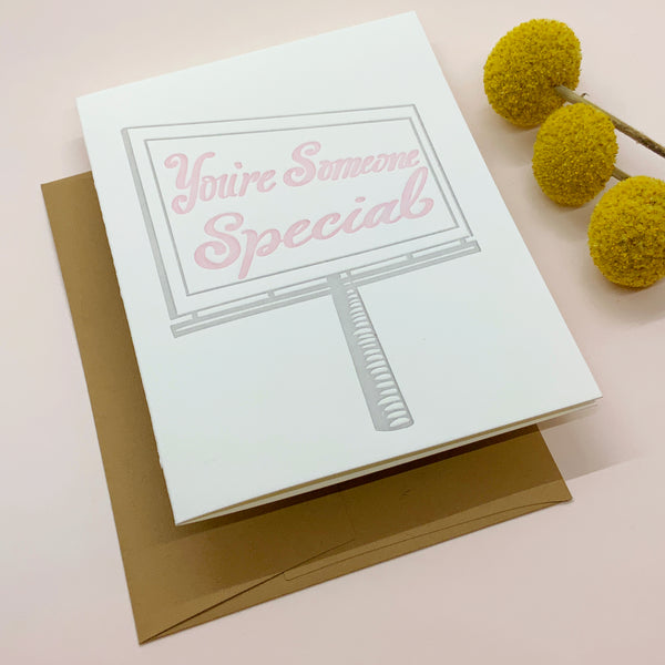 You're Someone Special Card