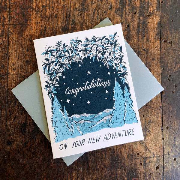 Congratulations On Your New Adventure Card