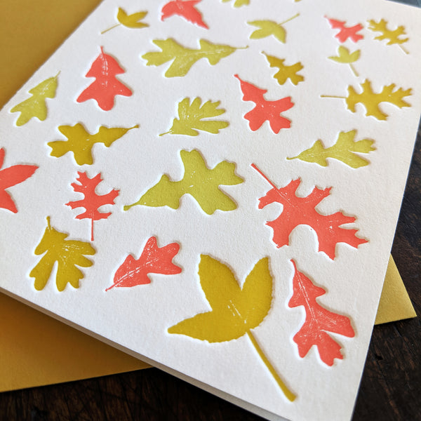 Fall Leaves Card