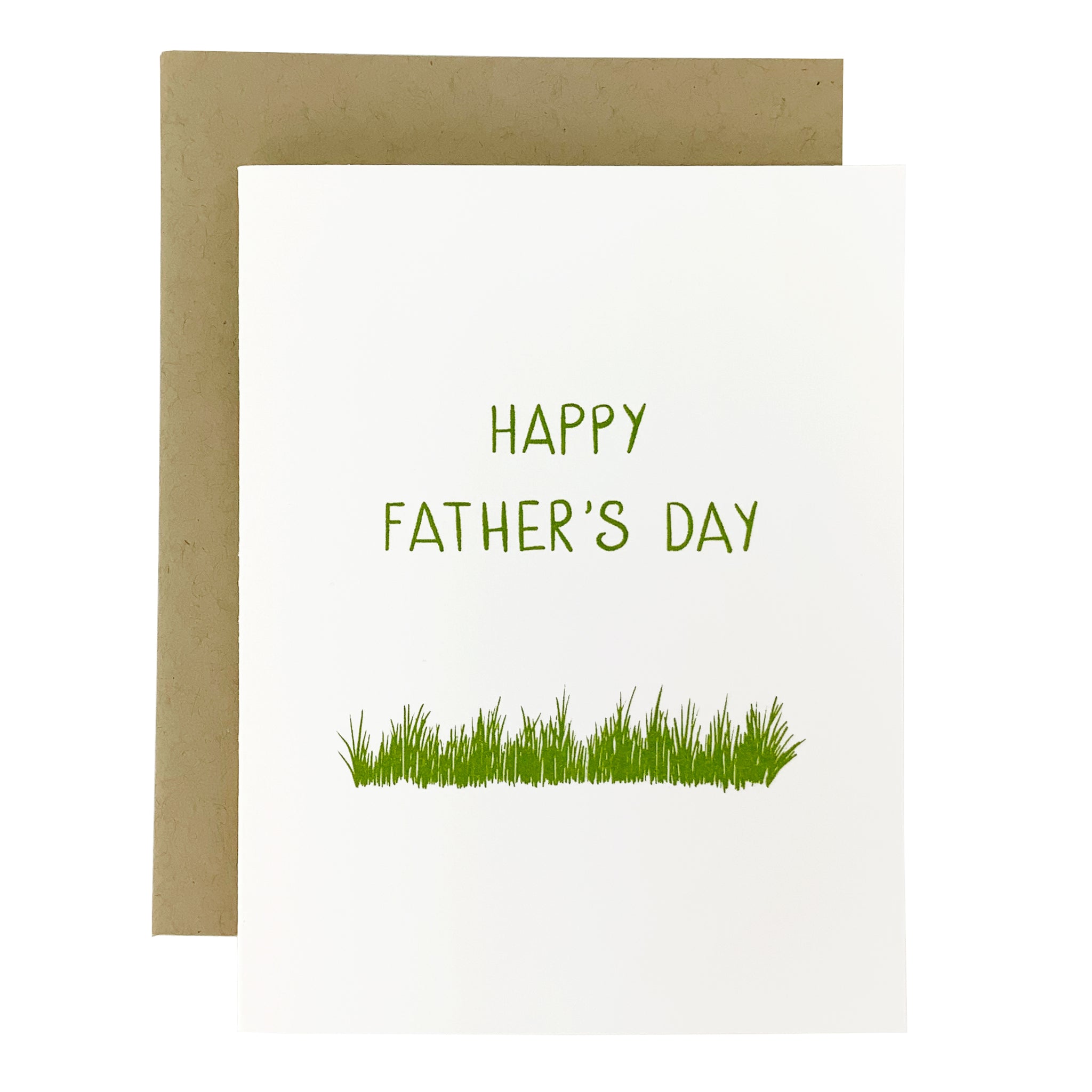 Happy Father's Day Grass Card