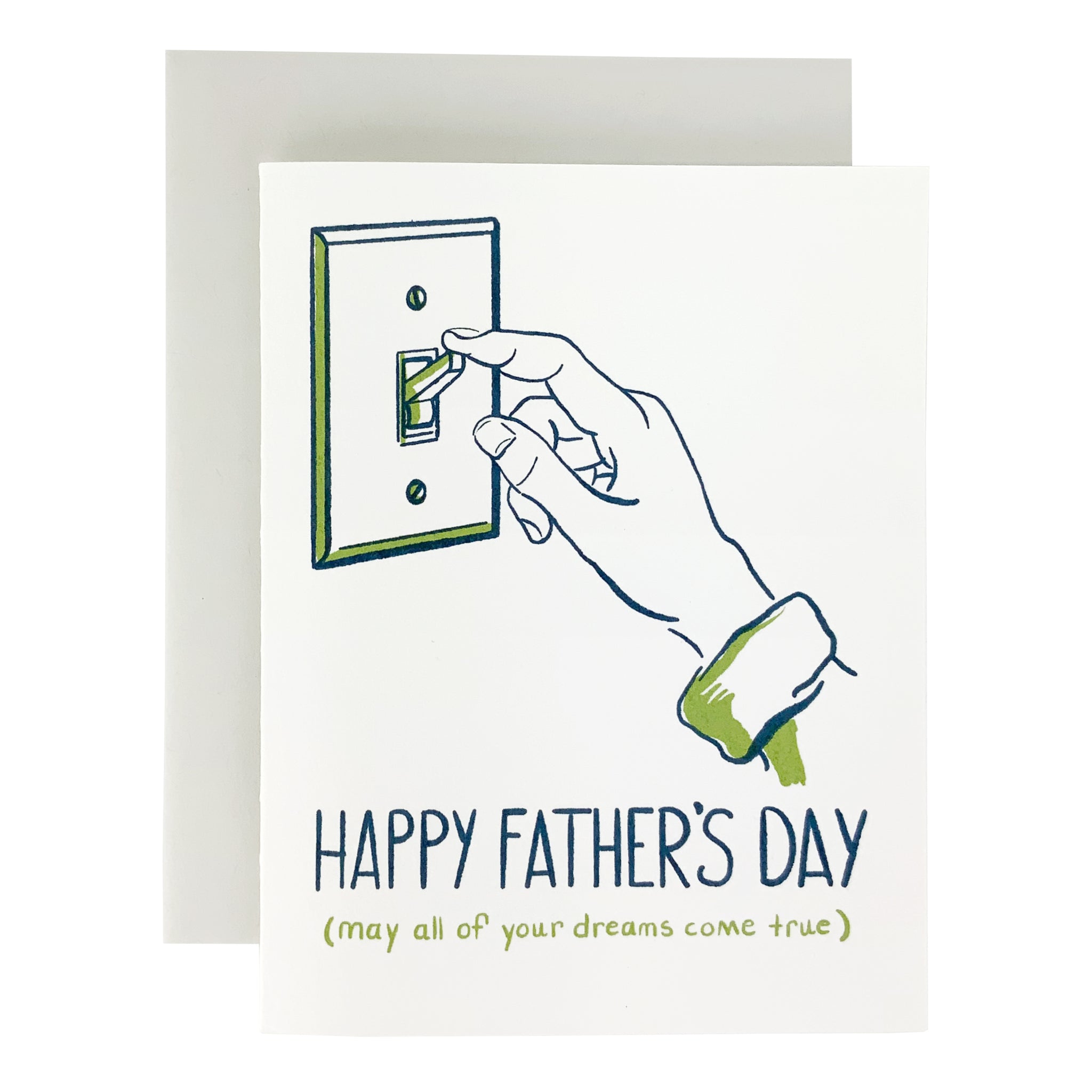 Happy Father's Day Light Switch Card