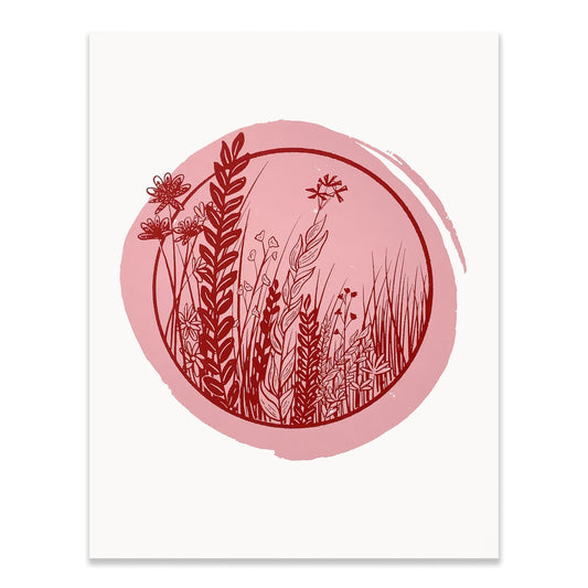 Wildflowers Screenprint