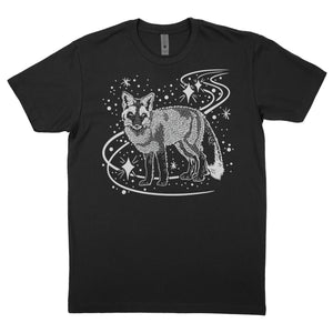 Cosmic Fox Crew Neck T-Shirt
