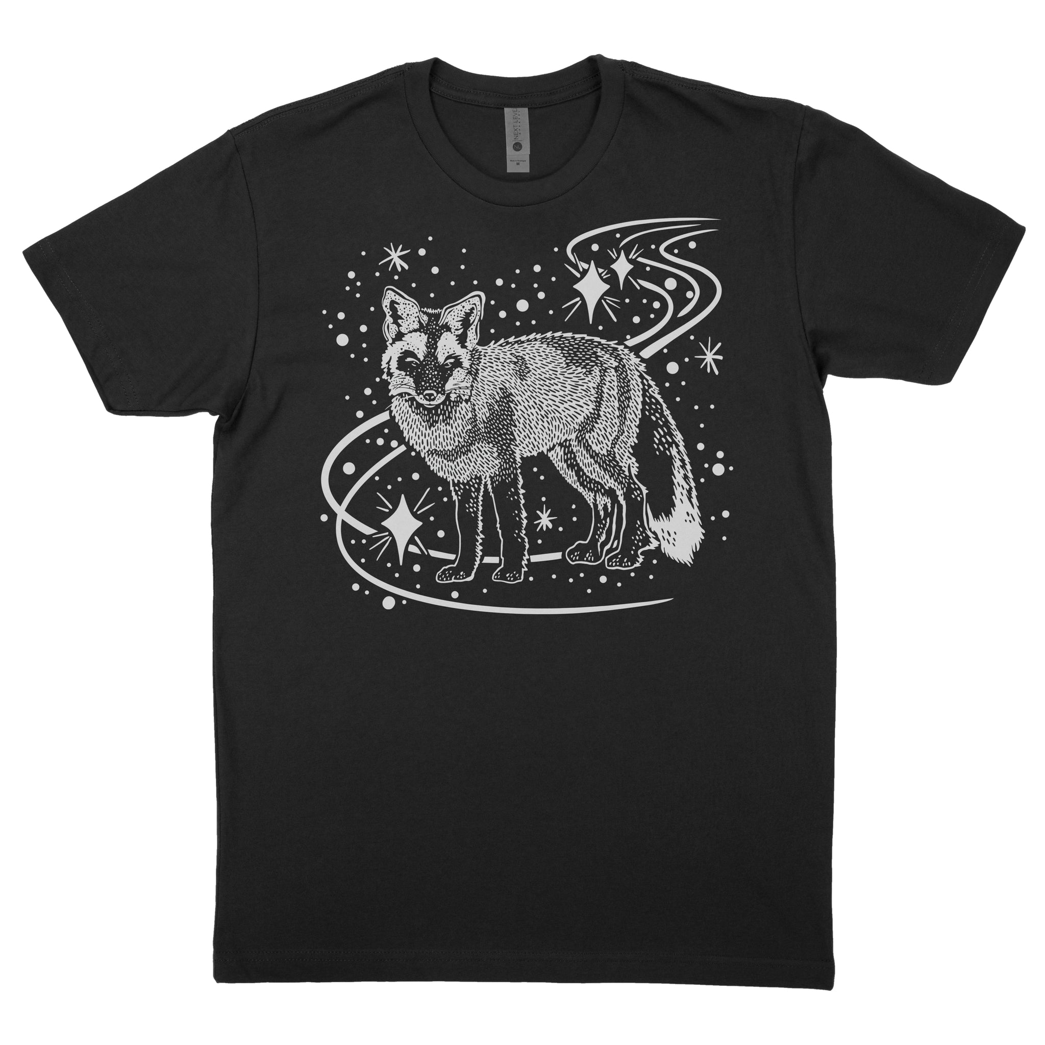 Seconds Sale - Cosmic Fox Crew Neck T-Shirt