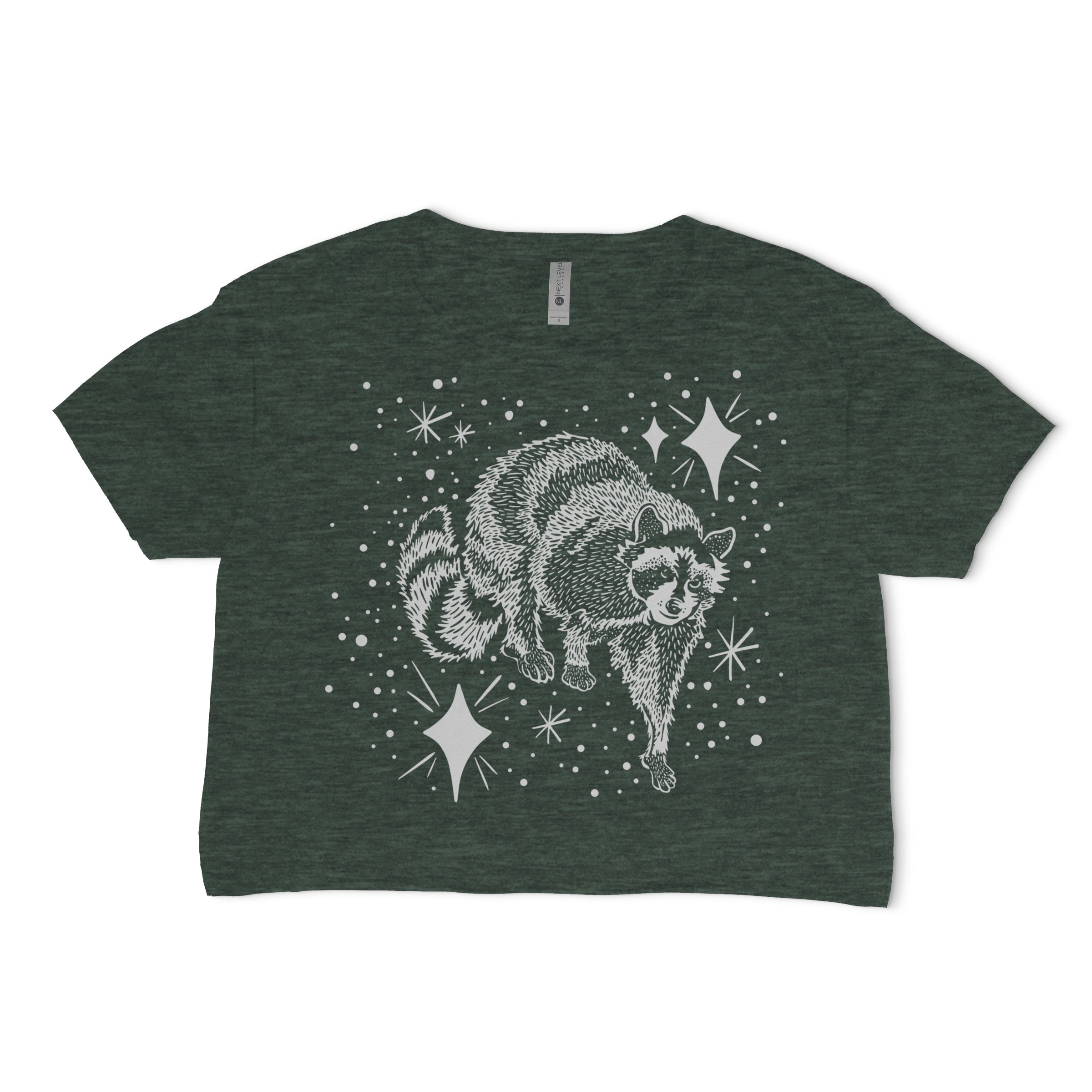 t.japan raccoon cropped knit ブラック THUNDER LOGO TEE – CRAZY RACCOON