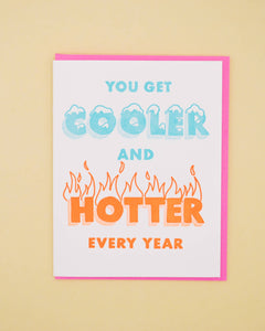 Cooler/Hotter Card